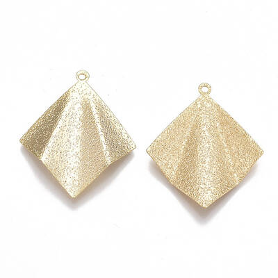 Brass Textured Pendants