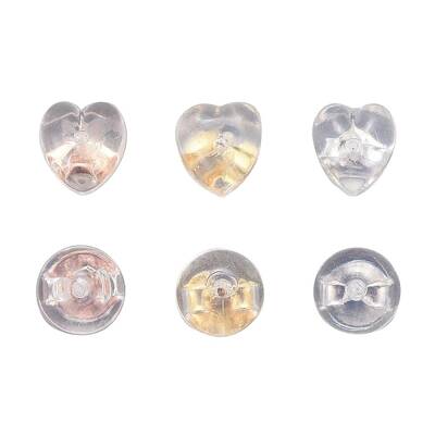 12Pair 6 Style Silicone Ear Nuts