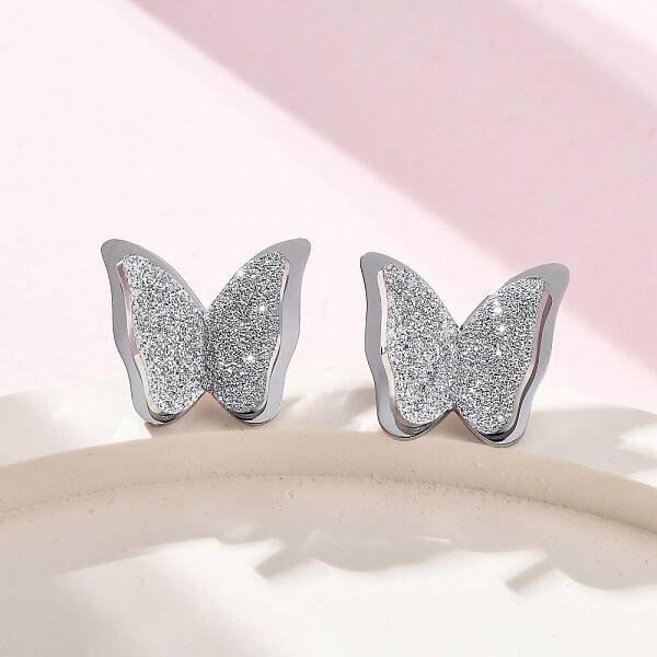 Tarnish Resistant 304 Stainless Steel Stud Earrings