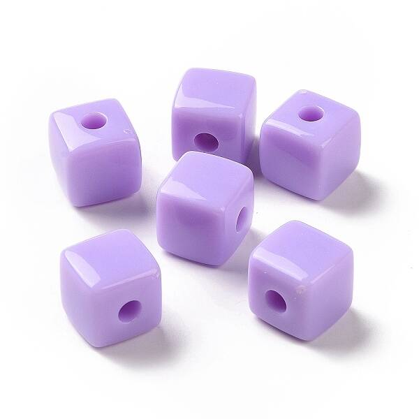 Opaque Acrylic Beads