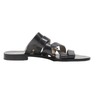 LOUISE ET CIE Strappy Sandals Black Leather Womens UK 4