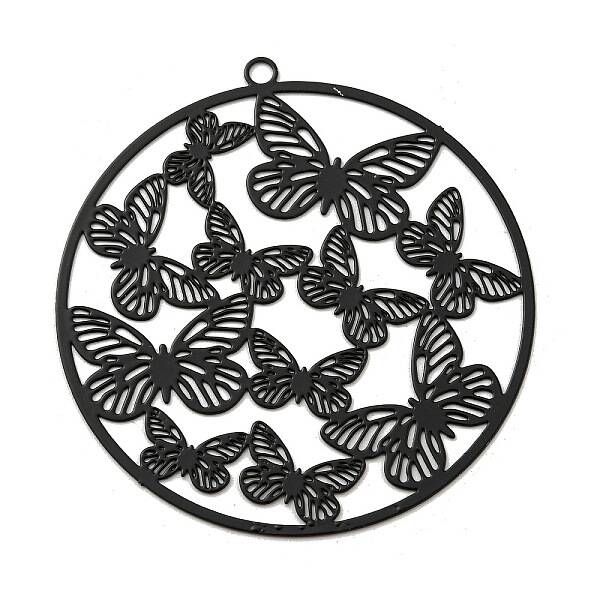 Spray Printed 430 Stainless Steel Pendants