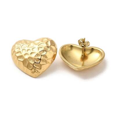 Ion Plating(IP) 304 Stainless Steel Stud Earrings