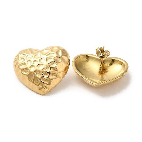 Ion Plating(IP) 304 Stainless Steel Stud Earrings