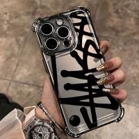 Trendy Hip-Hop Street Style Phone Case for iPhone Models 16, 15, 14, 13, 12, 11 Pro Max, X, XR, XS Max, 8, And 7 Plus, Featur...