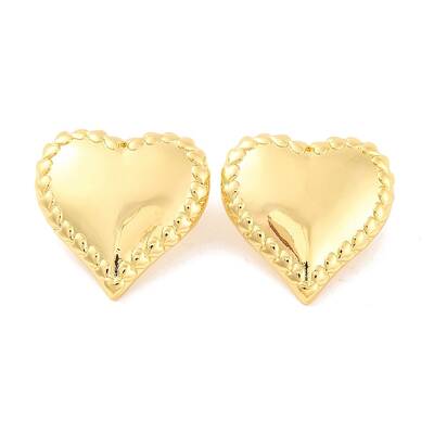 Brass Stud Earrings for Women
