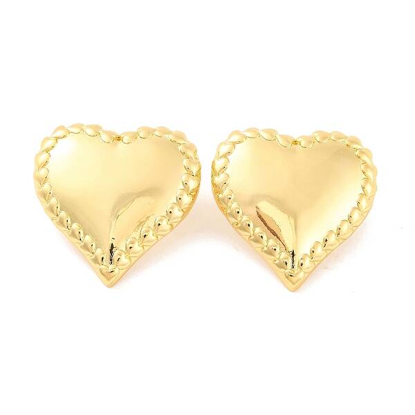 Brass Stud Earrings for Women