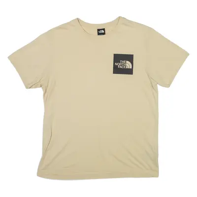 THE NORTH FACE Mens T-Shirt Beige M