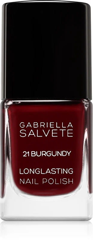 Gabriella salveteĀ Smalto Lungo (Enamel) 11 ml - Shade: 21 Bordeaux