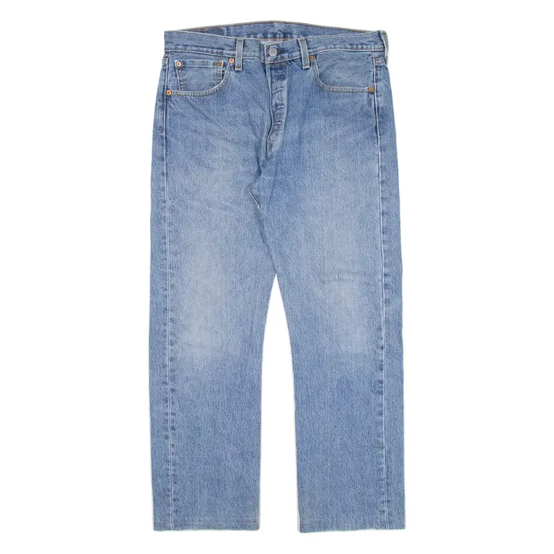 LEVI'S 501 Jeans Mens Blue Regular Straight W33 L27