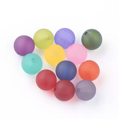 Transparent Acrylic Beads