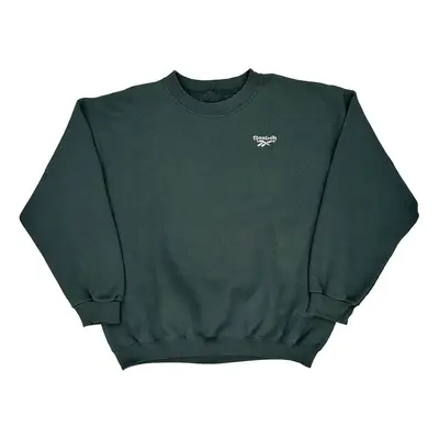 Reebok Sweatshirt - 2XL Grey Cotton Blend