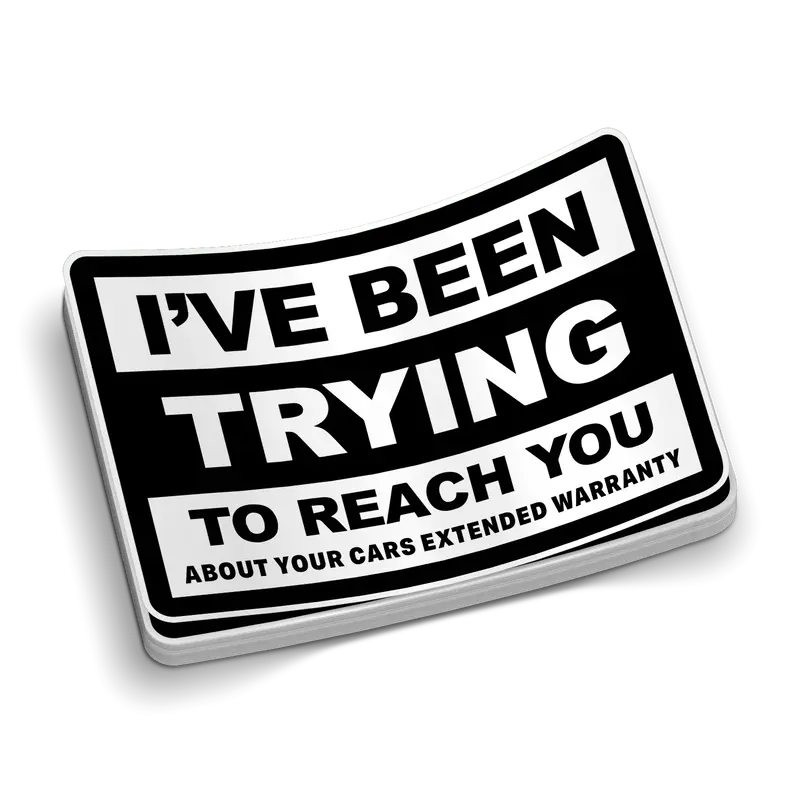 Extended Warranty - Hard Hat Decal