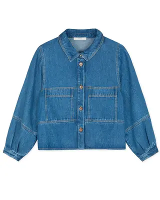 Shirt Leone Denim-Blue | Color: DENIM BLUE | Size: M