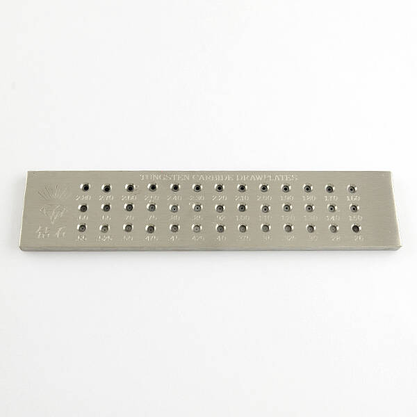 39 Round Hole Tungsten Carbide Drawplates