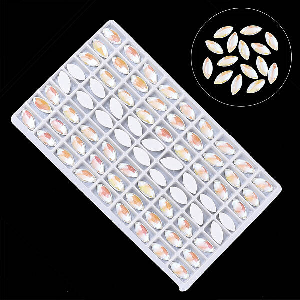 Transparent K9 Glass Cabochons