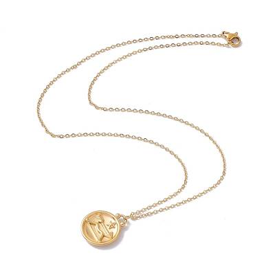 Ion Plating(IP) 304 Stainless Steel Pendant Necklace for Men Women