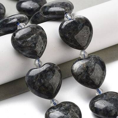 Natural Larvikite Beads Strands