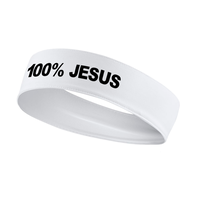 100% JESUS Stretch Headband