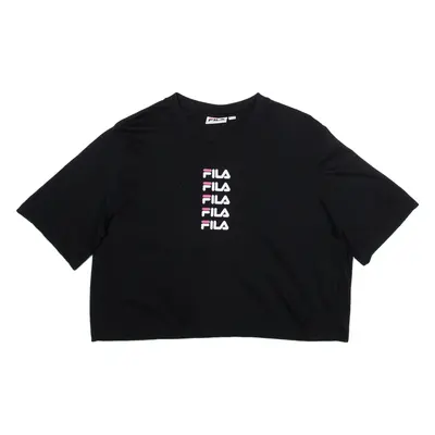 FILA Cropped Womens T-Shirt Black XL