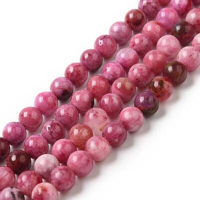 Natural Gemstone Hemimorphite Round Beads Strands