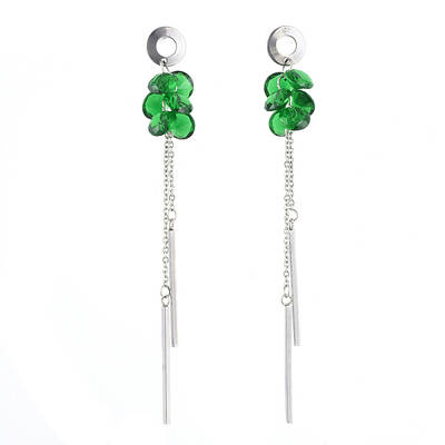 304 Stainless Steel Dangle Stud Earring