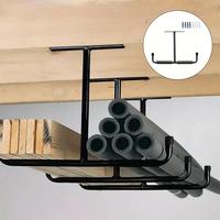 T-shaped Garage Storage Hook Rack, 1/2 Counts Ceiling Installation Hook, Suitable for Hanging Hoses, Wood, and Other Bulky It...