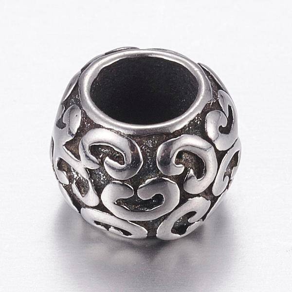 304 Stainless Steel European Beads