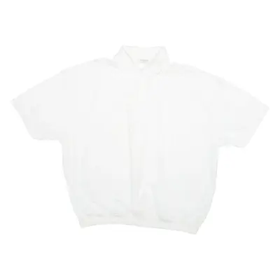 CANADA Mens Plain Shirt White XL