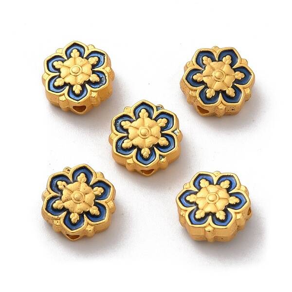 Alloy Enamel Beads