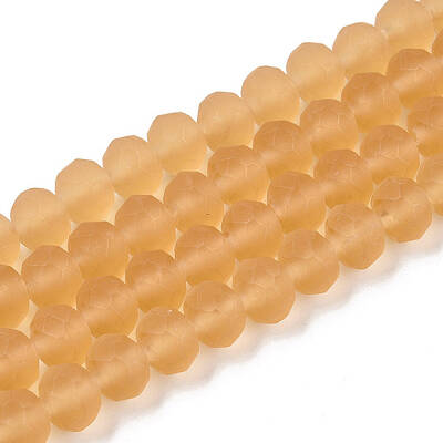 Transparent Glass Beads Strands
