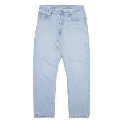 LEVI'S 501 Big E Womens Jeans Blue Slim Straight W29 L28