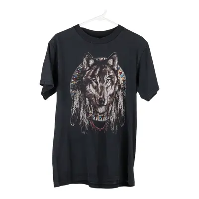 Cotton Park T-Shirt - Medium Black Cotton