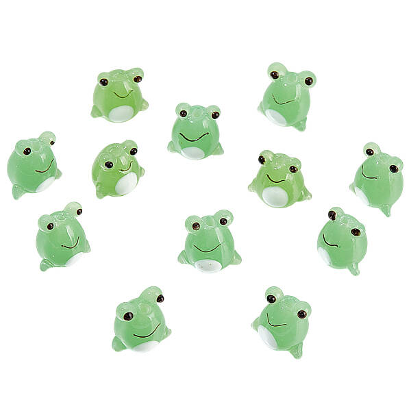 12Pcs Handmade Lampwork Beads