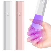 Portable Mini UV LED Nail Lamp, 1 Count USB Rechargeable Handheld Nail Dryer Lamp, Professional Nail Art Manicure Tool for Ho...