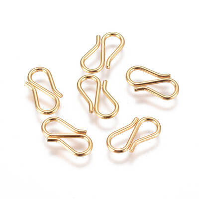 304 Stainless Steel S Hook Clasps
