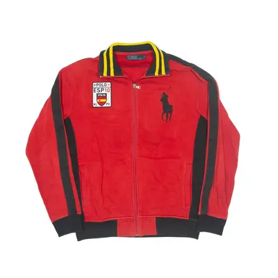 POLO RALPH LAUREN ESP 10 Track Jacket Red 90s Mens M