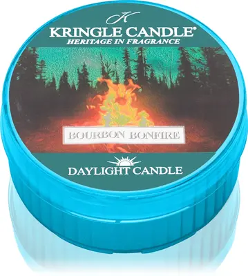 Kringle Candle Bourbon Bonfire Tea Light Candle 42g