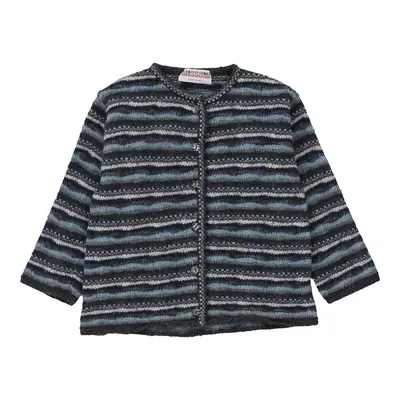 5 Years Missoni Striped Cardigan - XS Blue Wool Blend | Size: x-small
