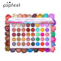 40 Color Eyeshadow Palette, Matte & Metallic Eye Shadows Palette, Long Lasting Shimmering Glitter Eye Shadow Makeup Product...