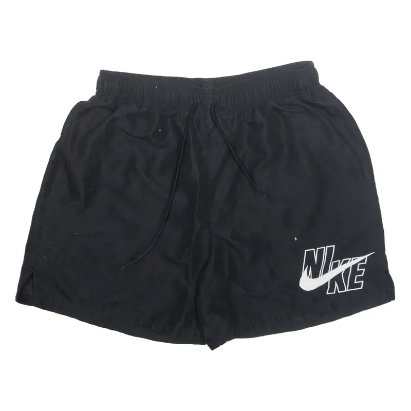 NIKE Mesh Lined Mens Sports Shorts Black M W28