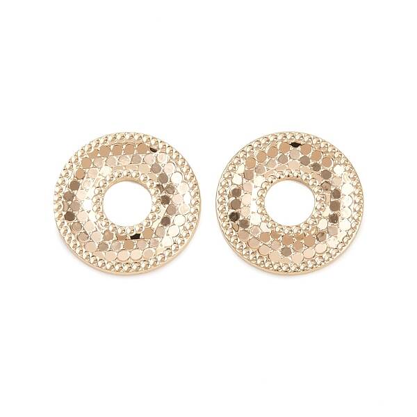 Brass Textured Linking Rings