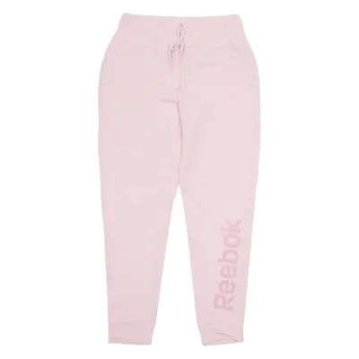 REEBOK Womens Joggers Pink Tapered XS W28 L28