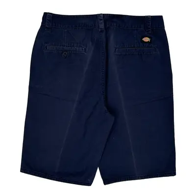 Dickies Shorts - 31W 10L Navy Cotton | Size: 31″ waist