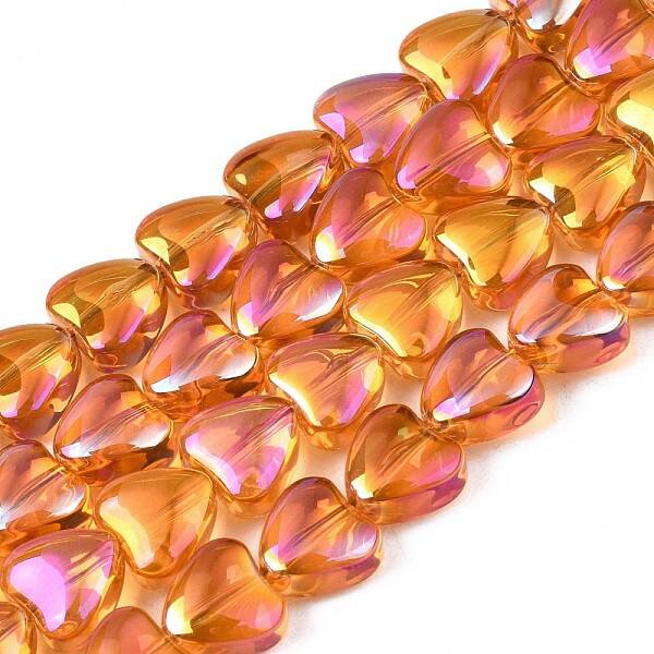 Electroplate Glass Beads Strands