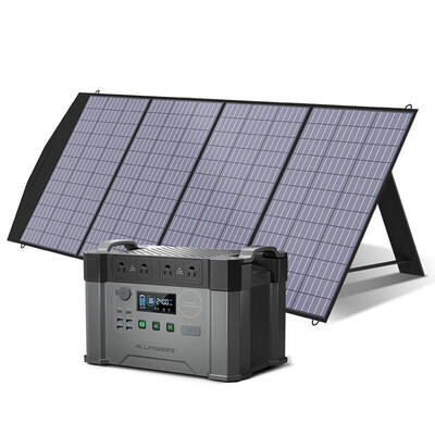 ALLPOWERS S2000 Portable Power Station 2000W 1500Wh S2000+SP033 200W Solar Panel