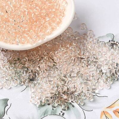 Transparent Colours Glass Seed Beads