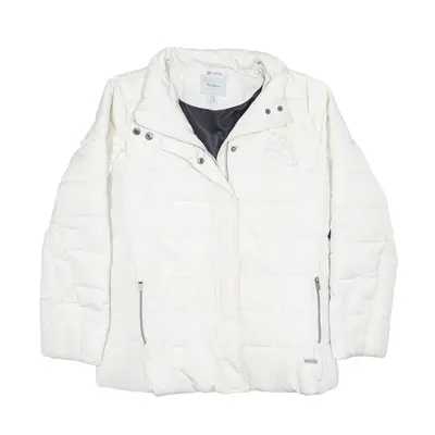 PEPE JEANS Down Insulated Jacket White Girls 14Y