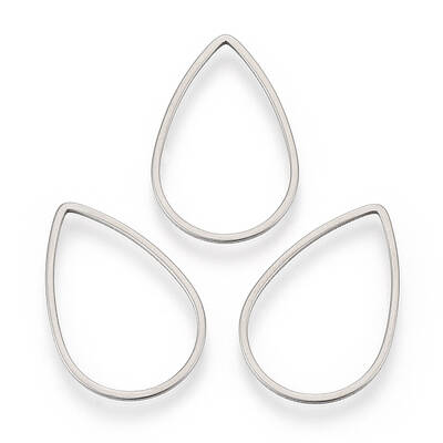 Tarnish Resistant 304 Stainless Steel Linking Rings