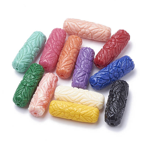 Synthetic Coral Beads